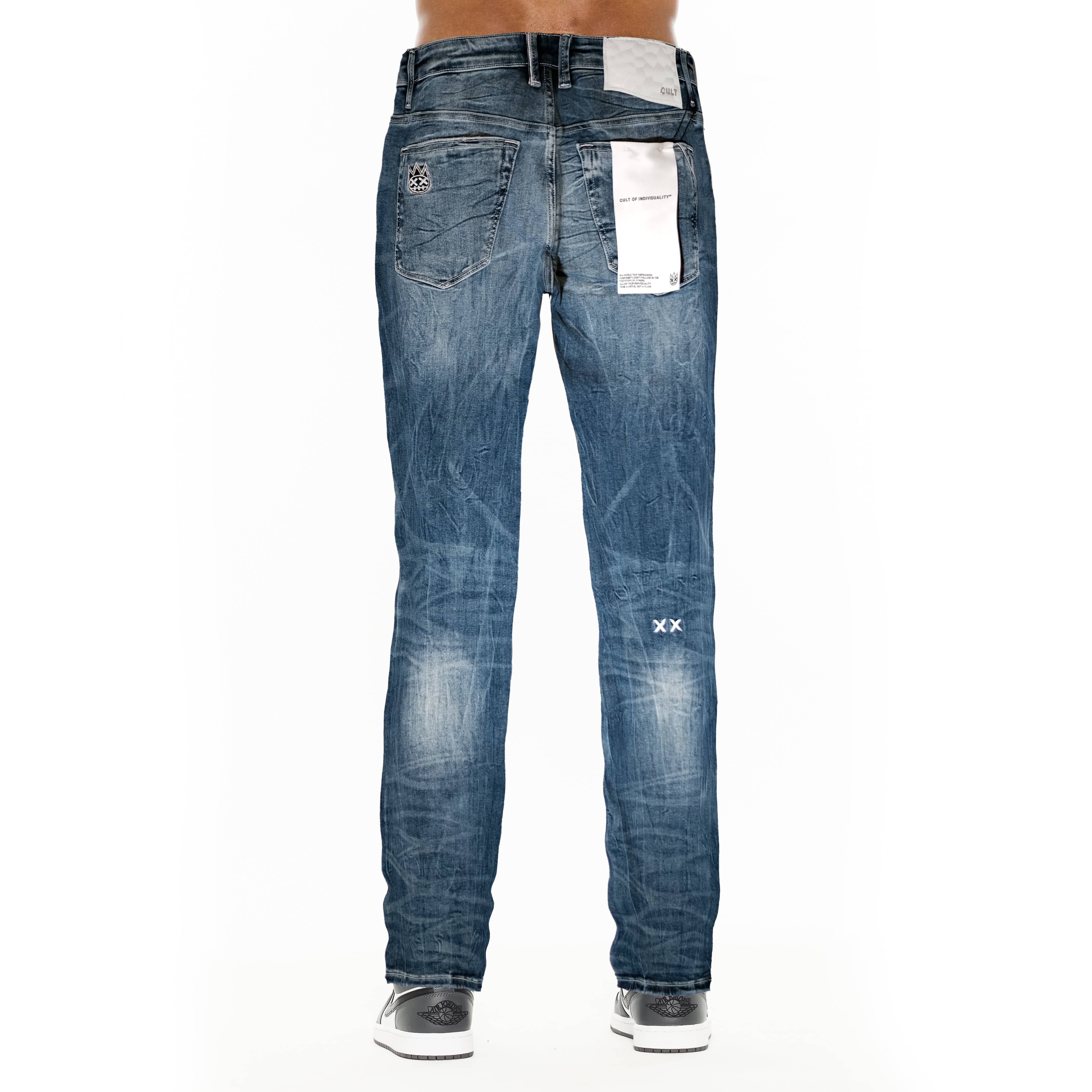 Cult's Rebel Straight Jeans in Tiger