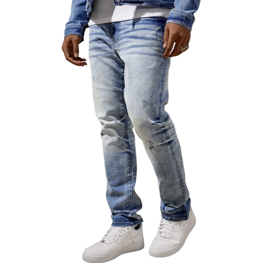 Jordan Craig Collins Straight Fit Foundry Denim Jean (River Blue) JC2385