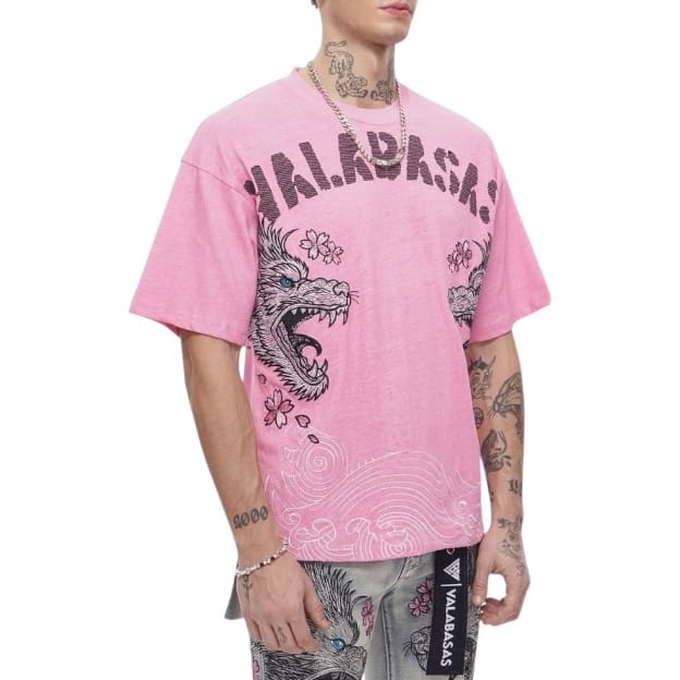 Valabasas Ikari Tee (Pink) VLBS-VT1-1092