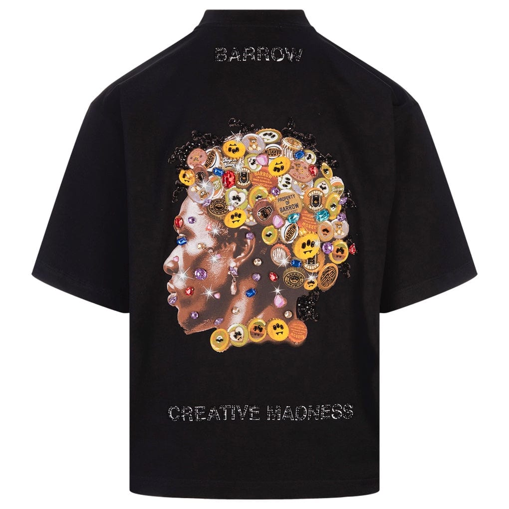 Barrow Unisex Gem Jersey T Shirt (Nero/Black) S5BWUATH166-110