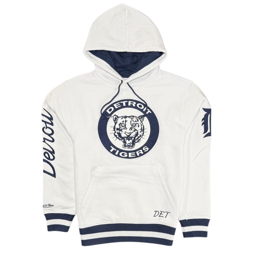 Mitchell & Ness Detroit Tigers Arctic Fleece Hoodie (White)