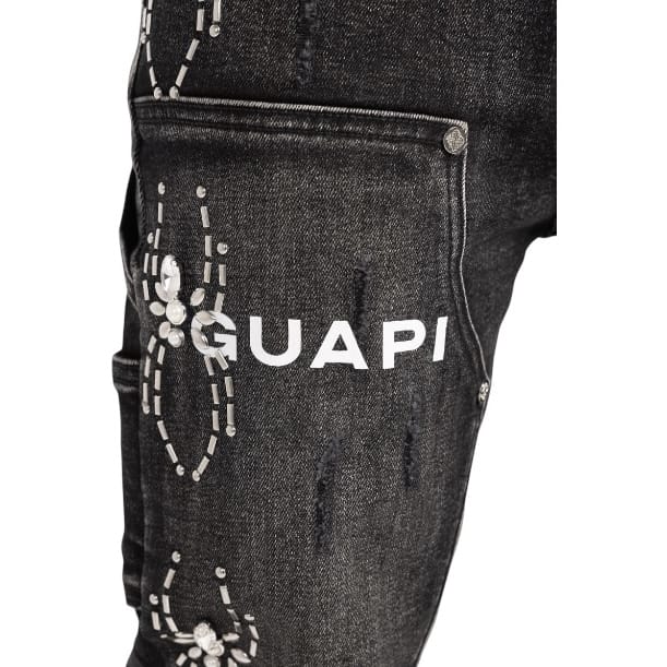 Guapi Spider Denim V2 Jean (Obsidian Black) 828BSD