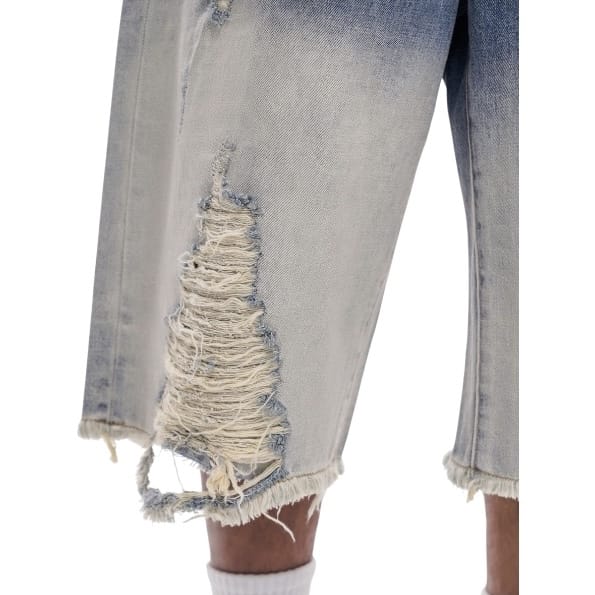 Valabasas Fuse Denim Shorts (Light Blue Wash) VLBS-VSH1-1005