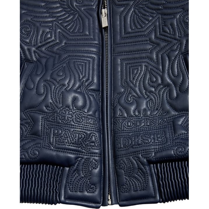 Kids See You In Paradise Sinister Bomber Jacket (Navy)