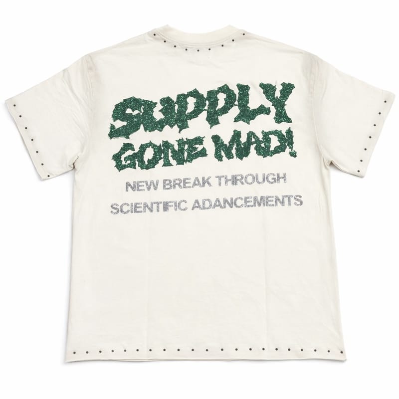 Supply Studios Mad Science Tee (Bone) SPT26-21