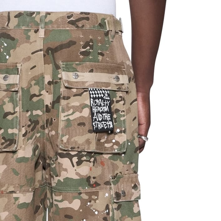 Ksubi Trooper Cargo Short (Woodland Green) MSP26WA001