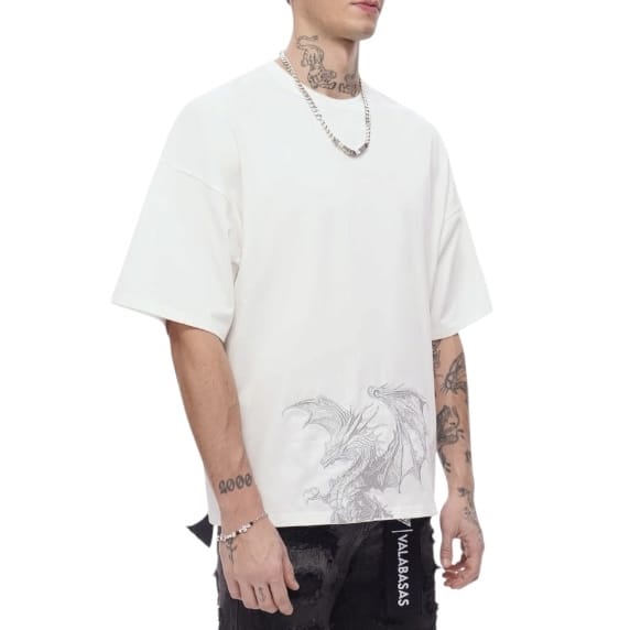 Valabasas Kunji Tee (White) VLBS-VT1-1108