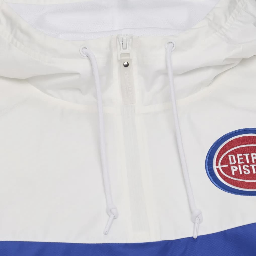Mitchell & Ness Detroit Pistons Head Coach Lw Anorak Windbreaker (Royal)