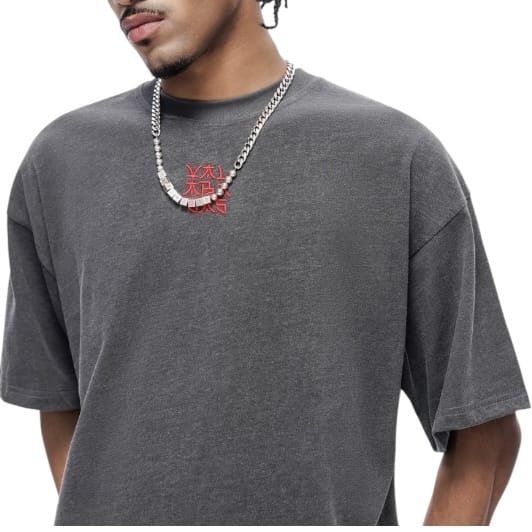 Valabasas Kaen Tee (Dark Grey) VLBS-VT1-1091