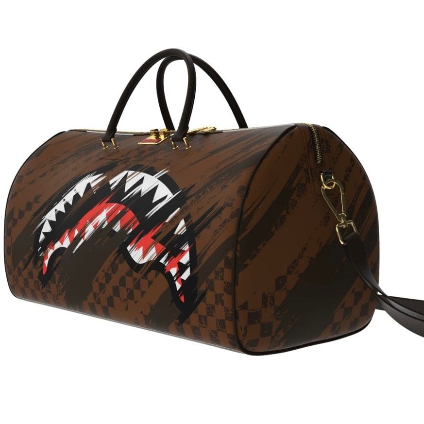 Sprayground Smeared Grunge Duffle Bag