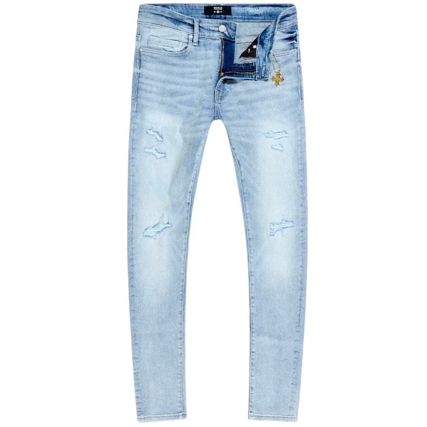See You In Paradise Slim Taper Humility Denim (Sky Blue) JSP200