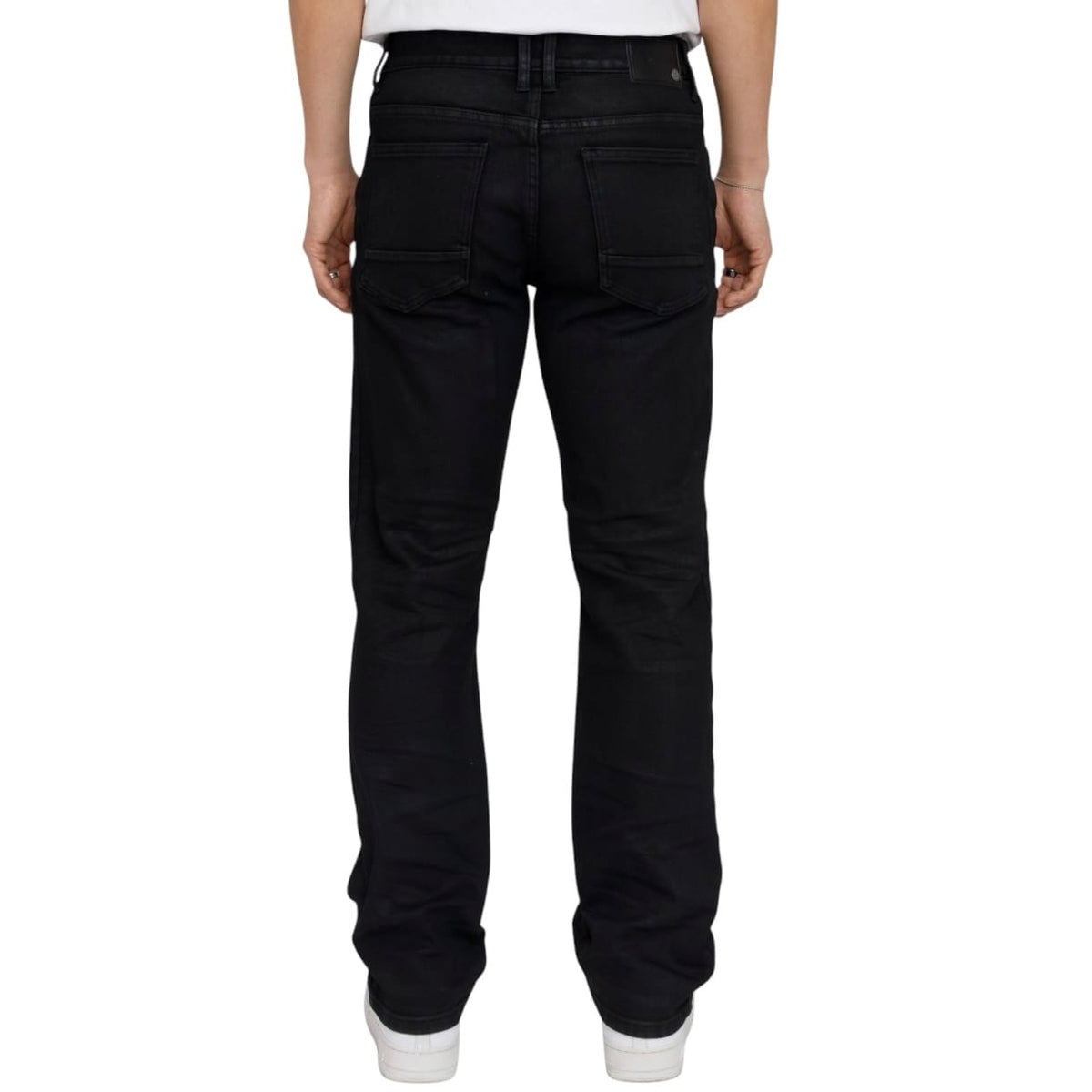 Smoke Rise Essential Vintage Washed Jeans (Glow Black) JP26F233