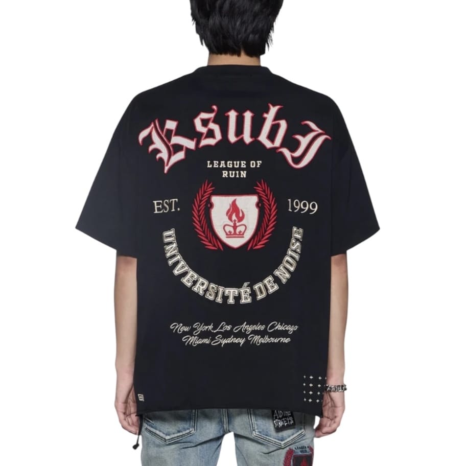 Ksubi League Ekcess SS Tee (Black) MSP26TE001