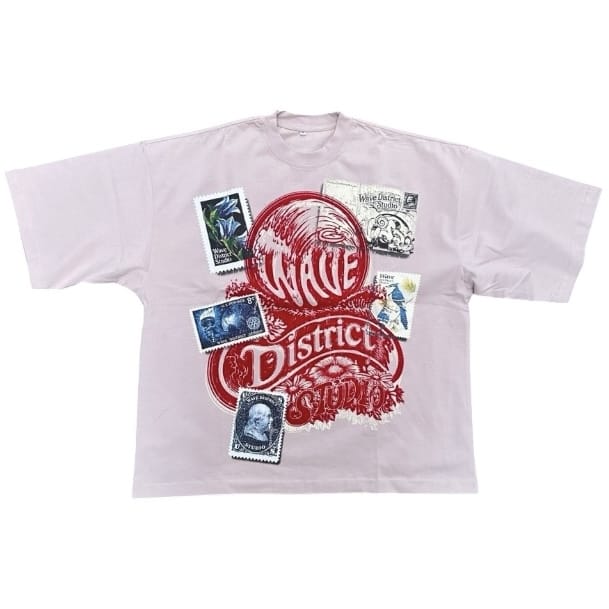 Mr. Wave Vida Oversized Tee (Cherry Blossom) WDS-3T009D