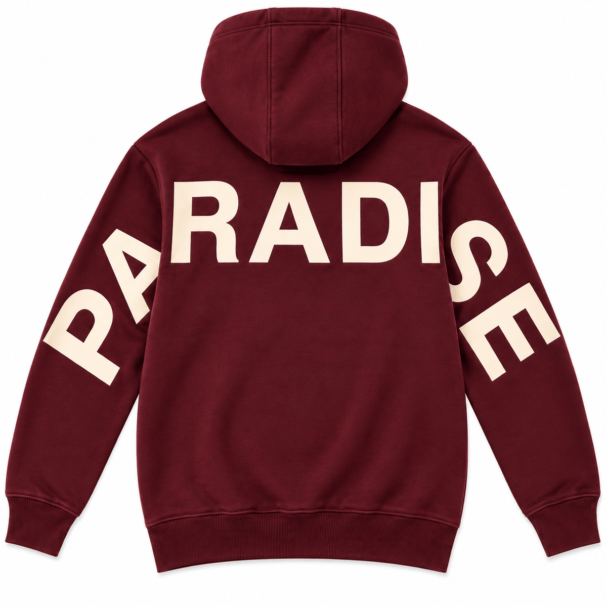 See You In Paradise Wingspan Hoodie (Wine/Cream) 8816H
