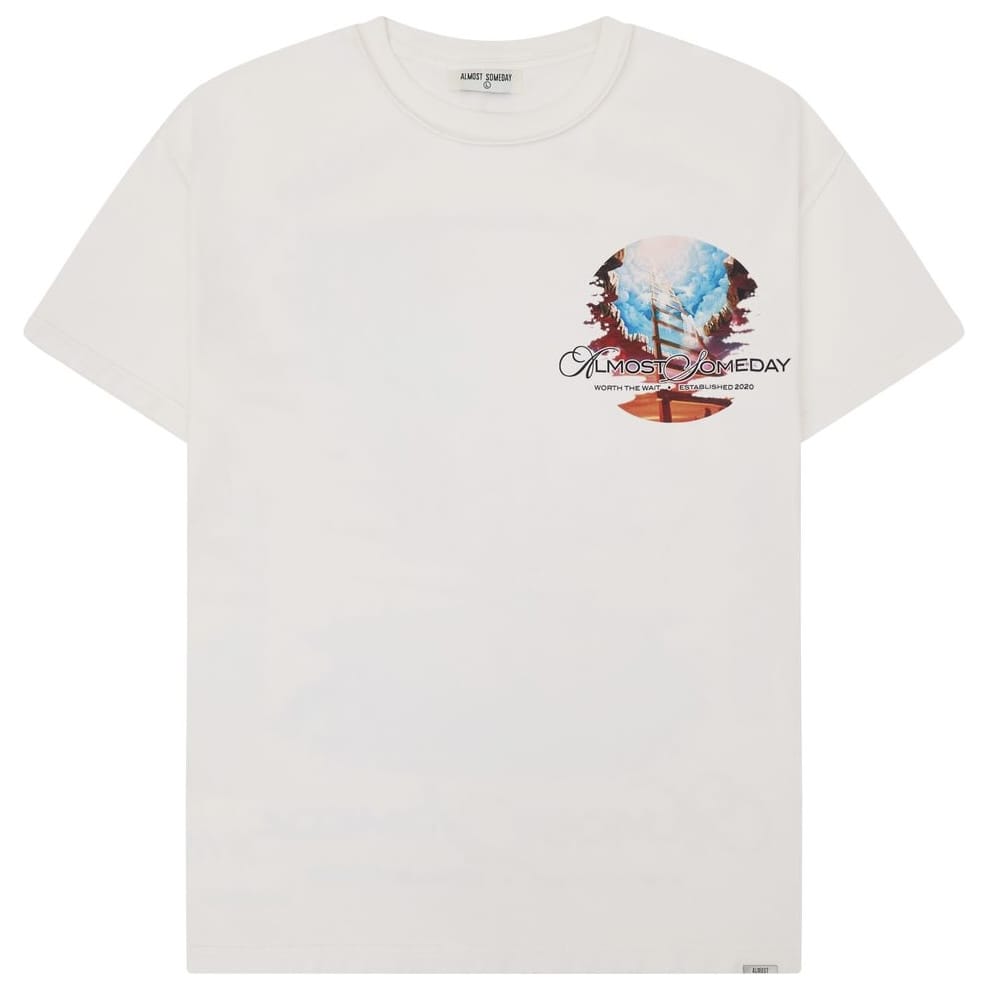 Almost Someday Crossroads Tee (Cream) AS-SUM26-017