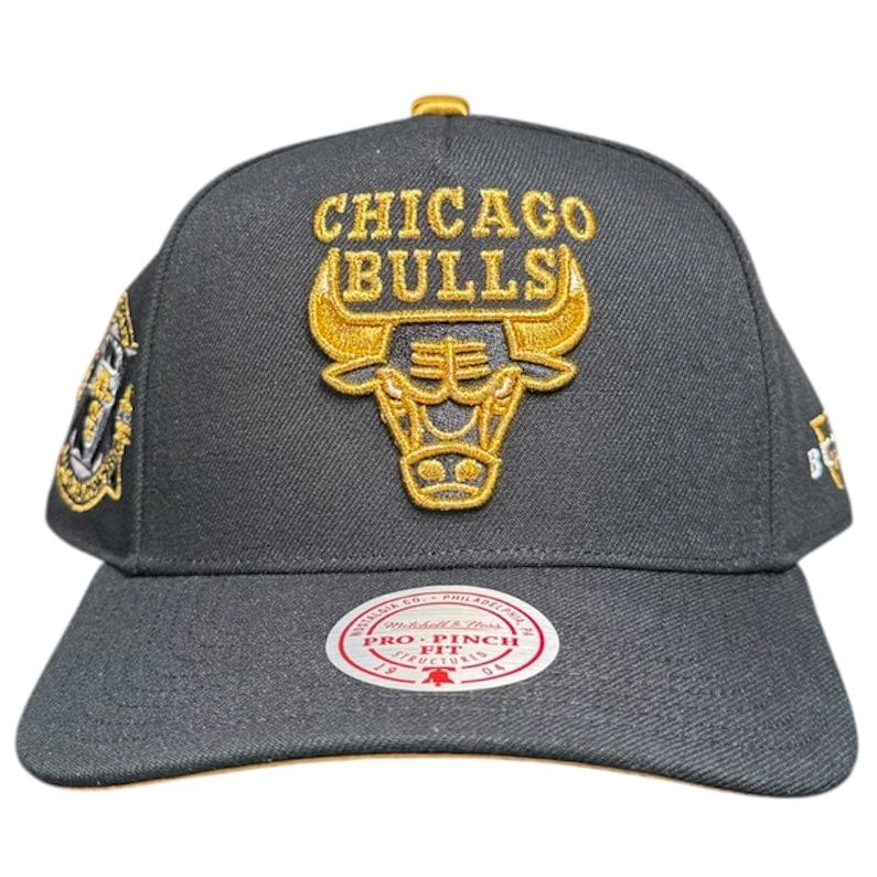 Mitchell & Ness Nba Chicago Bulls Core VI Snapback (Black/Gold)