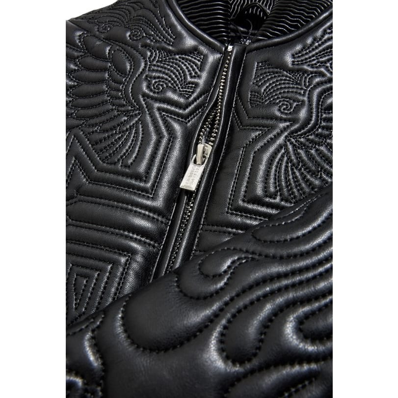 Kids See You In Paradise Sinister Bomber Jacket (Black)