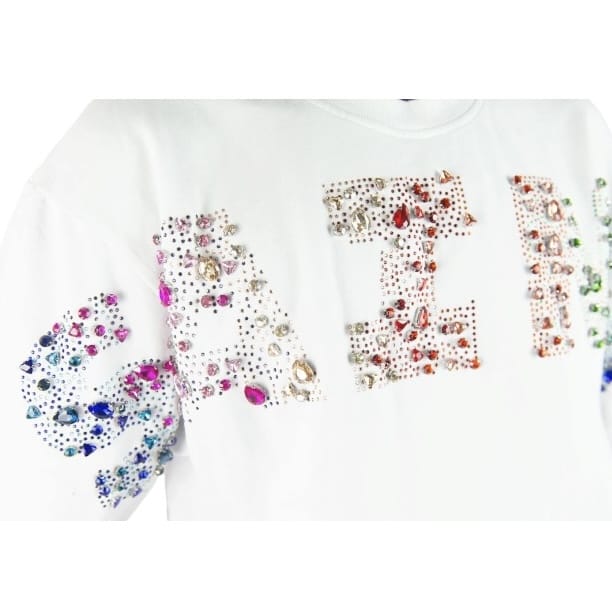 R3bel Denim Saint T-Shirt (White) 610-31211