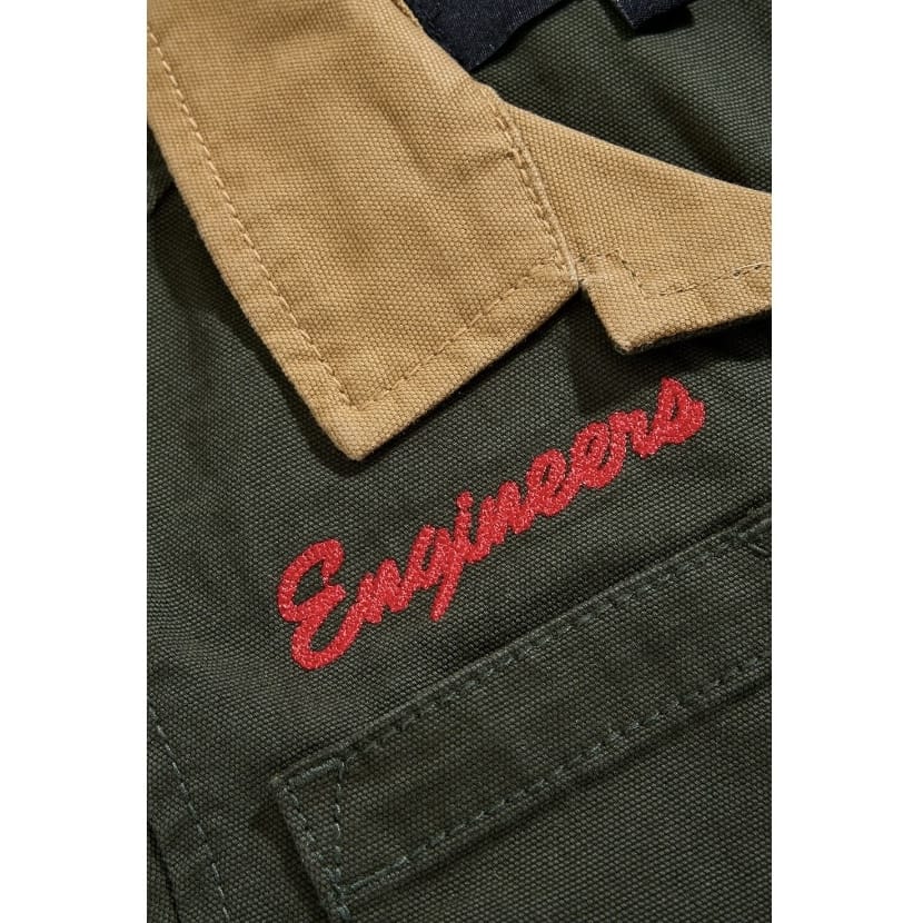 Kids Jordan Craig Re-up Mechanic Short Set (Dark Green)