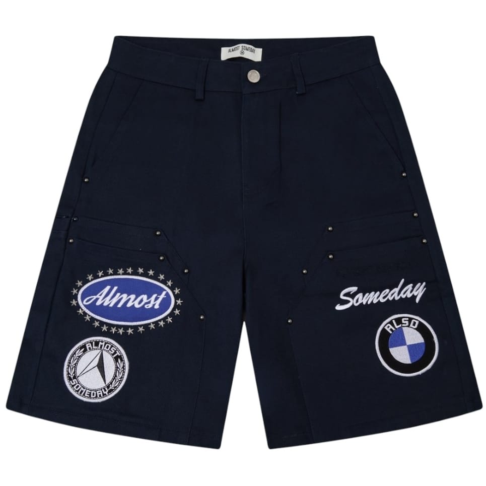 Almost Someday Mechanic Short (Navy) AS-S26-127