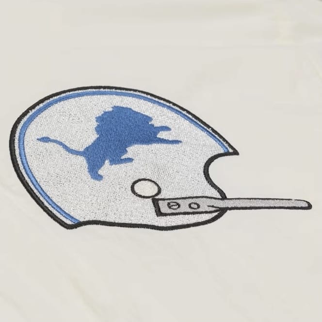 Mitchell & Ness NFL Detroit Lions Retro Roots Coaches Jacket (Cream)