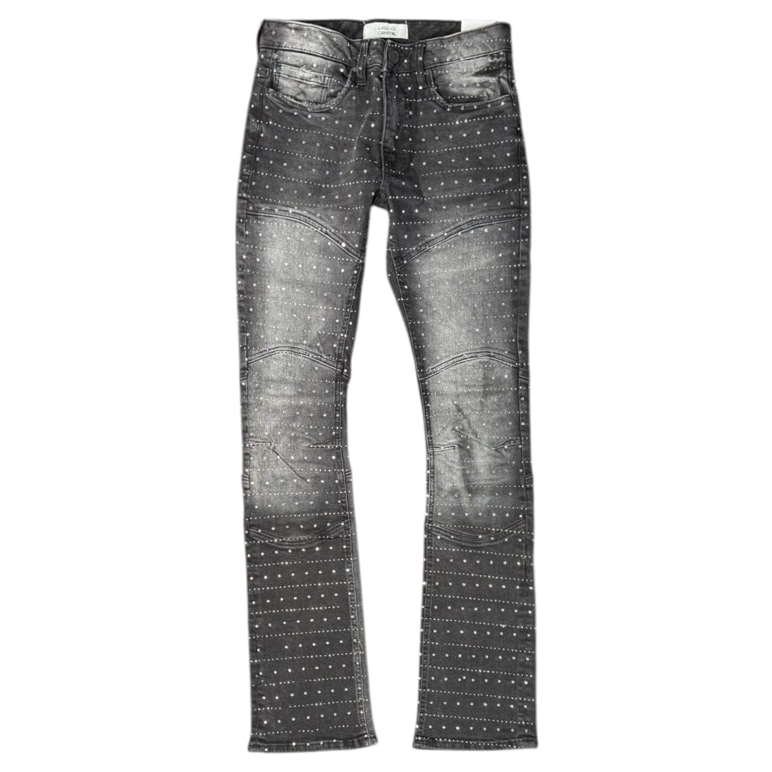 Liquid Crystals Envoy Stacked & Crystal Jean (Black Shadow) JTF2334