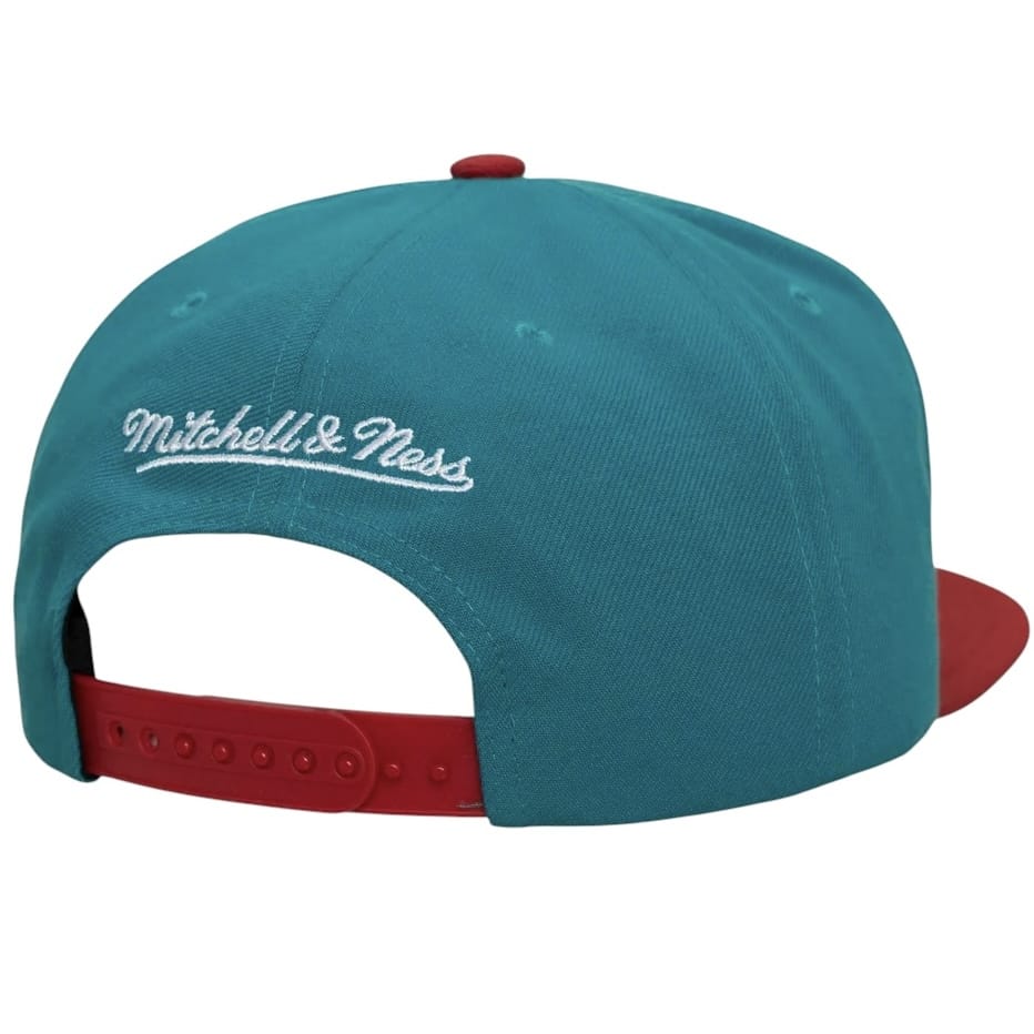 Mitchell & Ness NBA Detroit Pistons Legendary Home Snapback (Teal/Red)