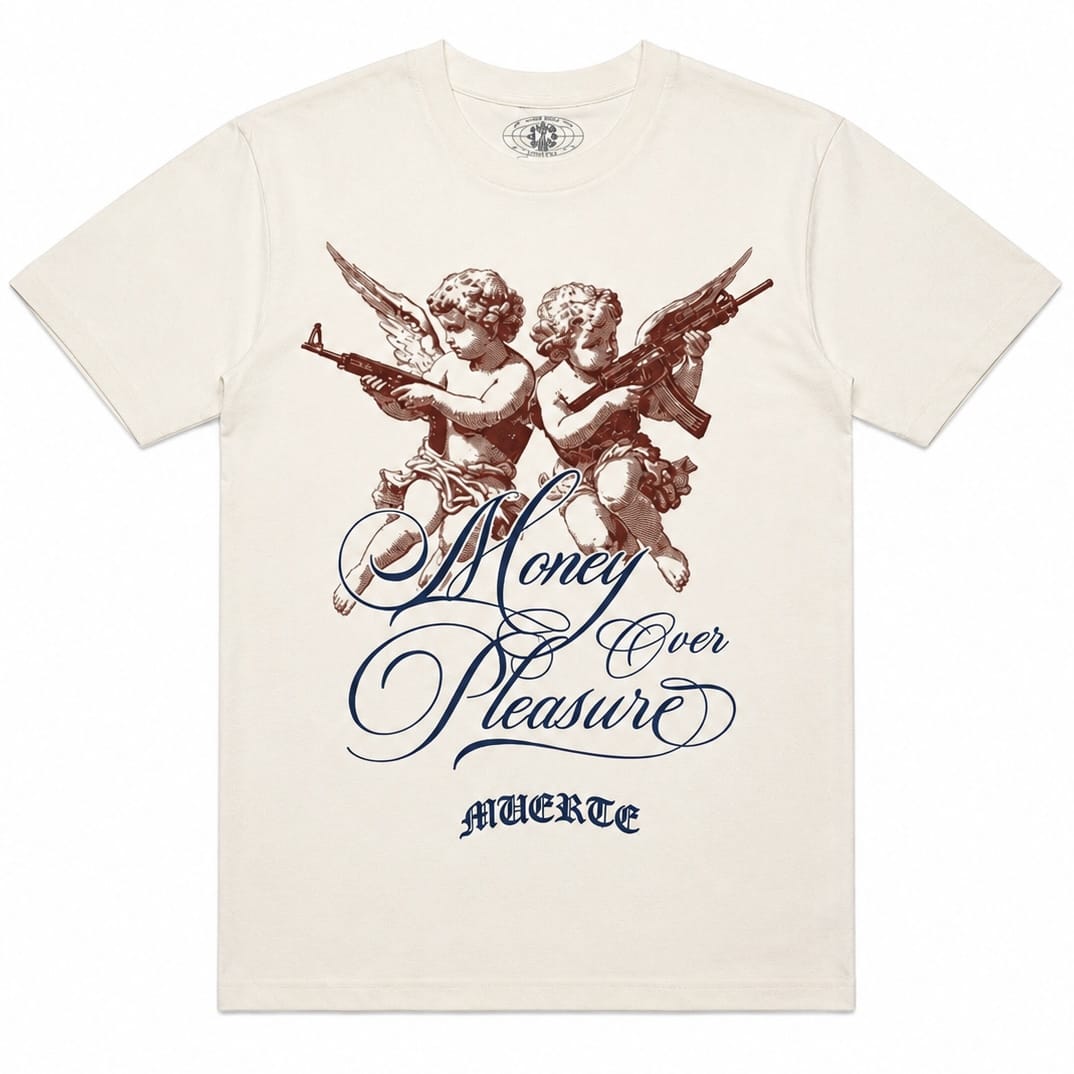 Hasta Muerte Bless The Sky Tee (Natural)