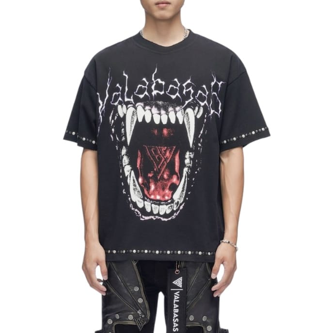 Valabasas Vicious Tee (Vintage Black) VLBS-VT1-1129