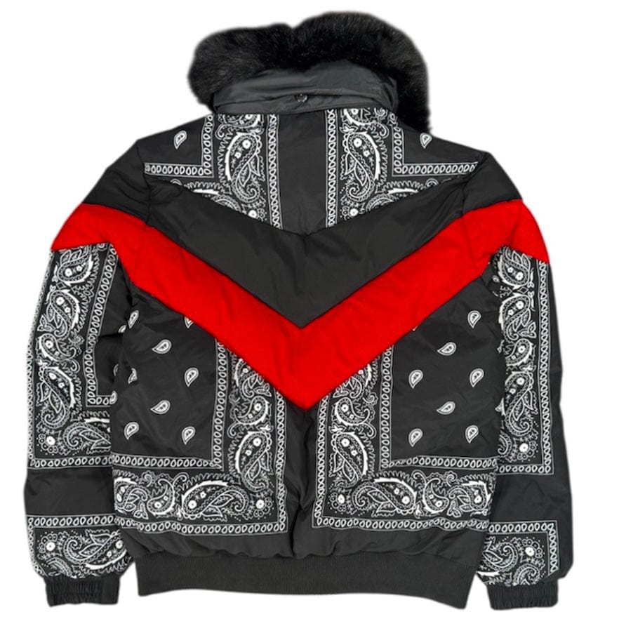 Jordan Craig Represent Bomber Jacket (Black) 91546P