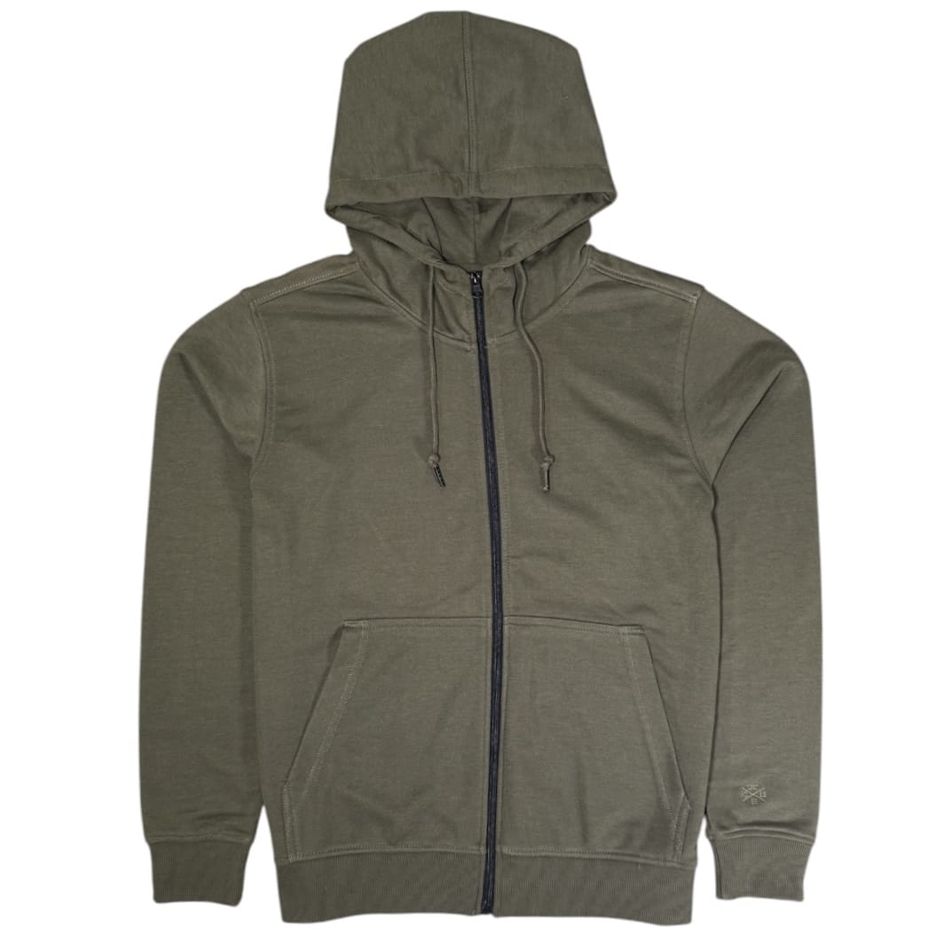 Jordan Craig French Terry Zip Hoodie (Army Green) 8300H