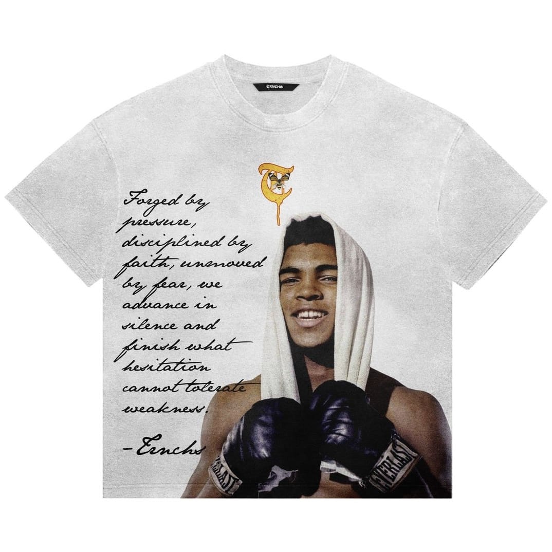 Trnchs Muhammad Ali Tee (White) TC-S26-6025