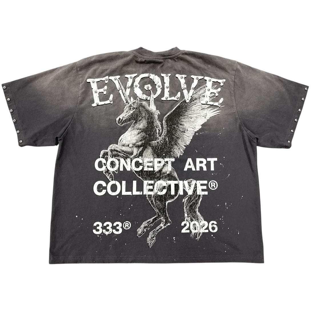 Concept La Evolve Tee (Grey Wash) CONT_2