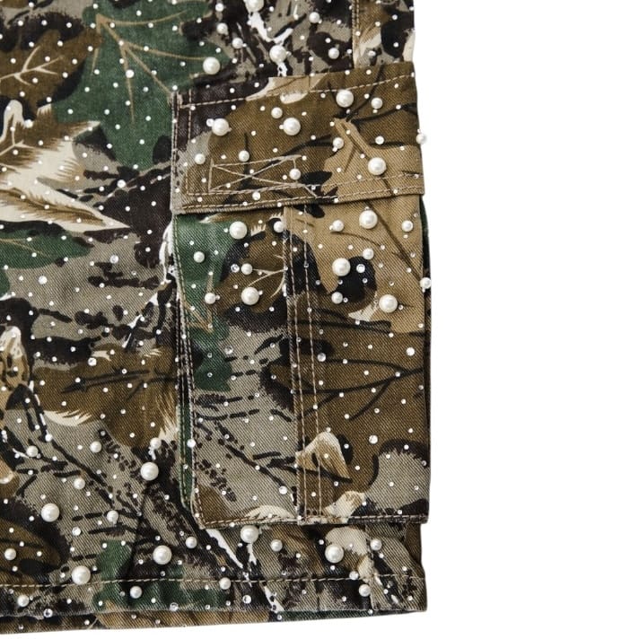 Paper Money Crystallized Pearl Short (Camo) PM1098