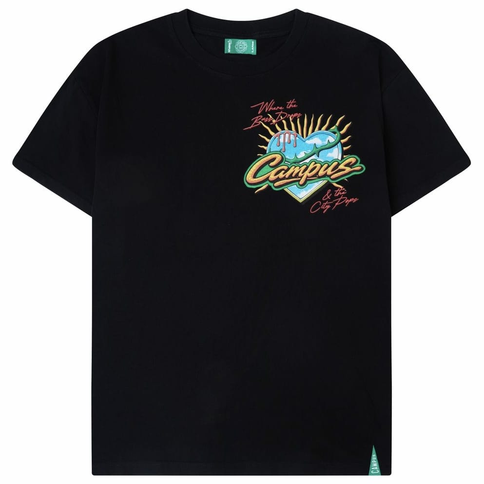 Campus Goods Friday Tee (Jet Black) CG-FALL26-010