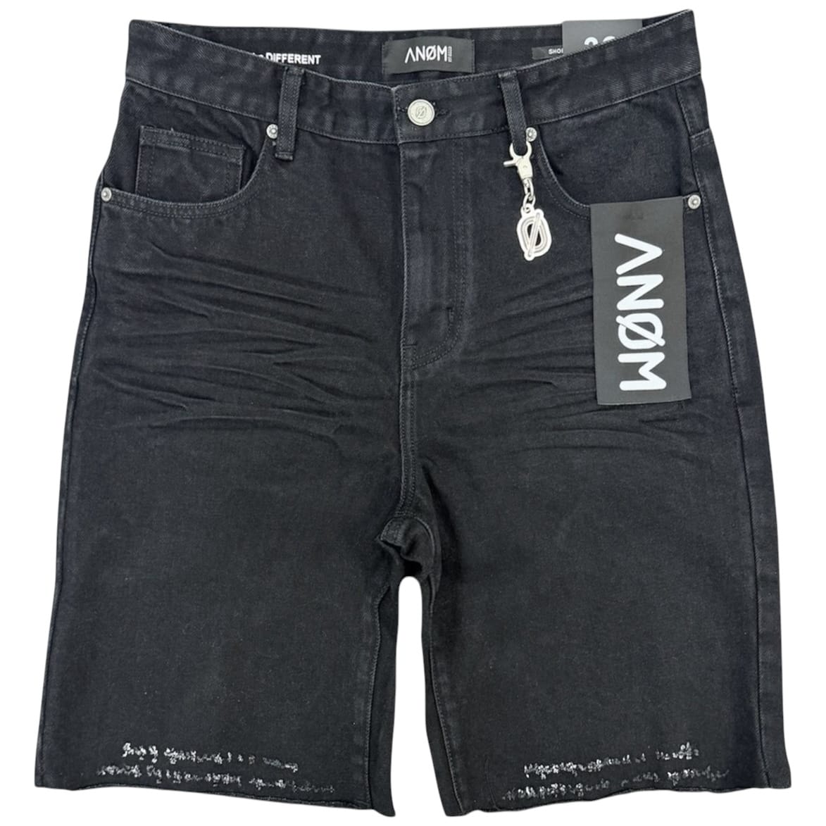 Anom Frame Denim Short (Jet Black) ANM232SH