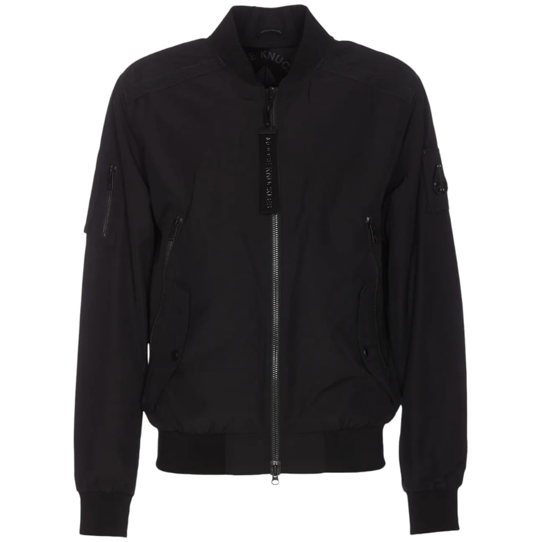 Moose Knuckles Courville Bomber Jacket (Black)