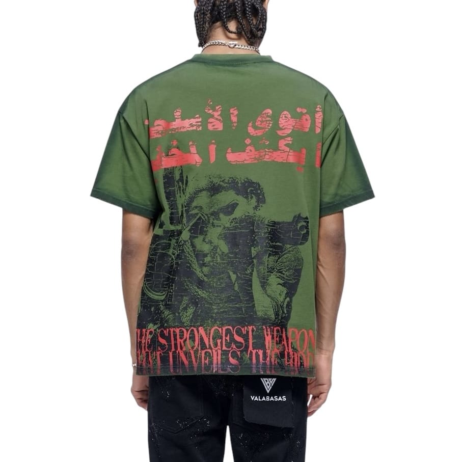 Valabasas Weapon Tee (Green) VLBS-VT1-1084