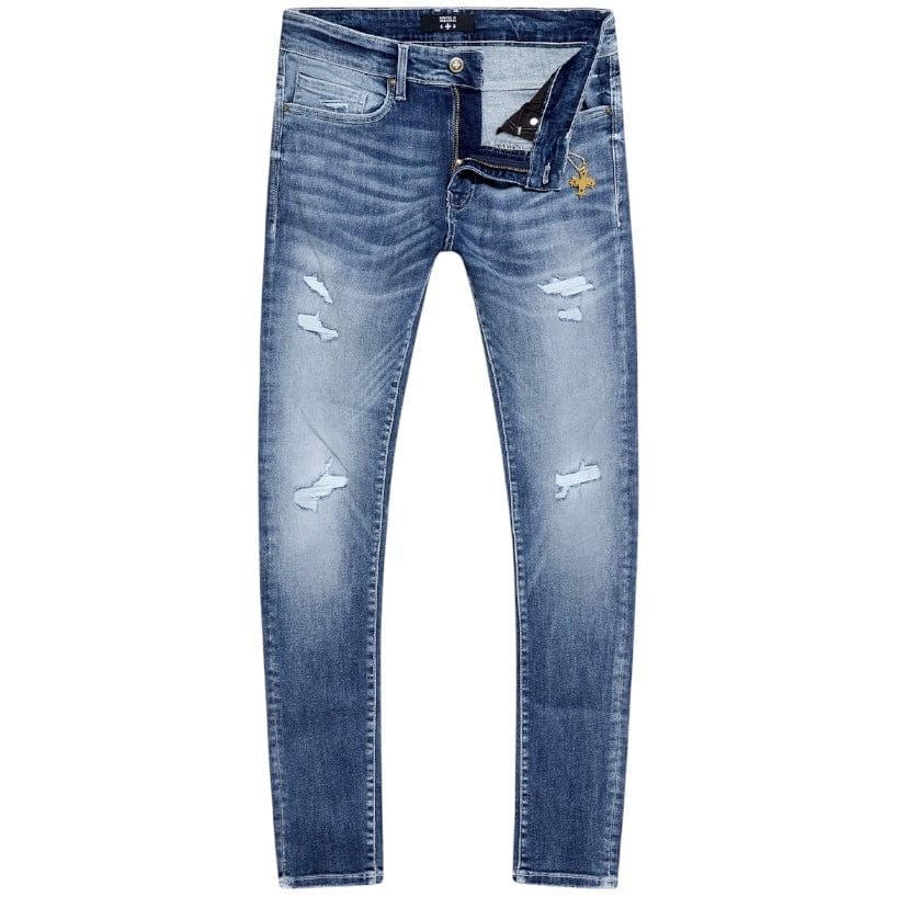 See You In Paradise Slim Taper Humility Denim (Aged Wash) JSP200