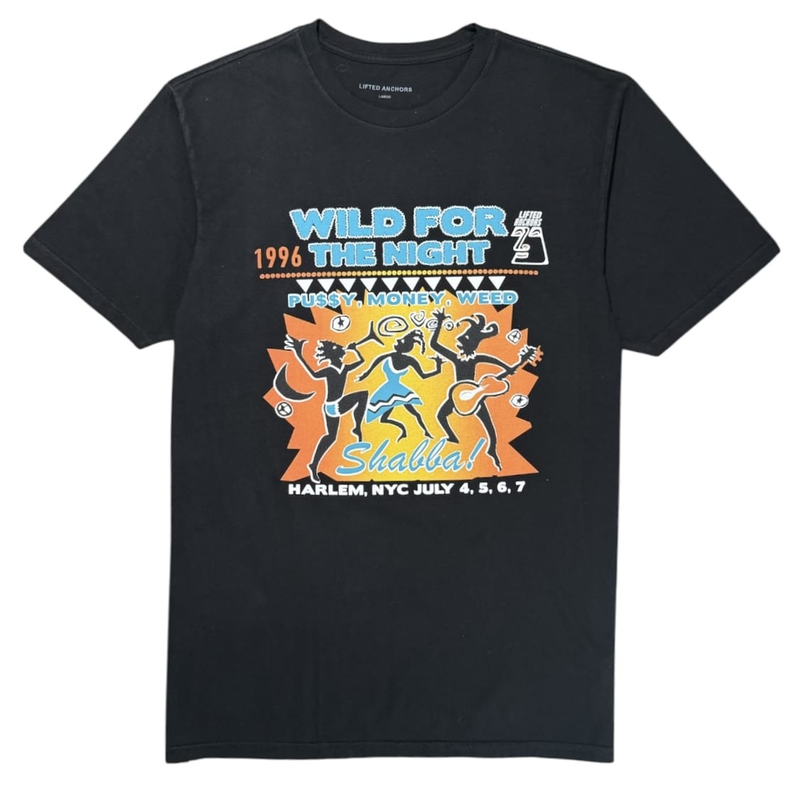 Lifted Anchors Wild For The Night T-Shirt (Black) LASP220-55
