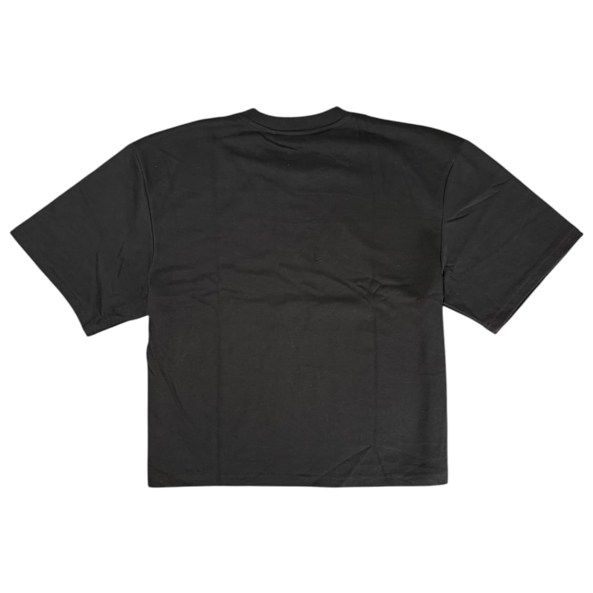 Rebel Minds Paid In Full Rhinestone French Terry Crop Tee (Black) 610-11140
