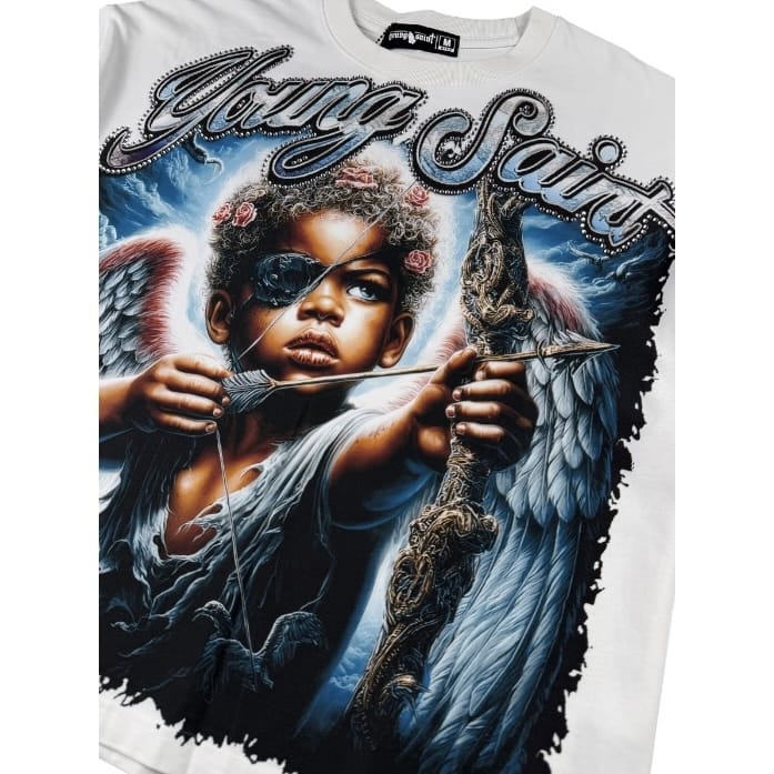 Foreign Brand Young Saint Hawk Tee (White)