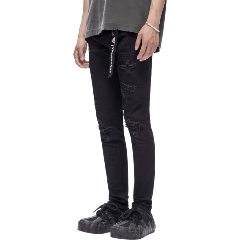 Valabasas Scimitar Skinny Jean (Black) VLBS-VJ2-1056