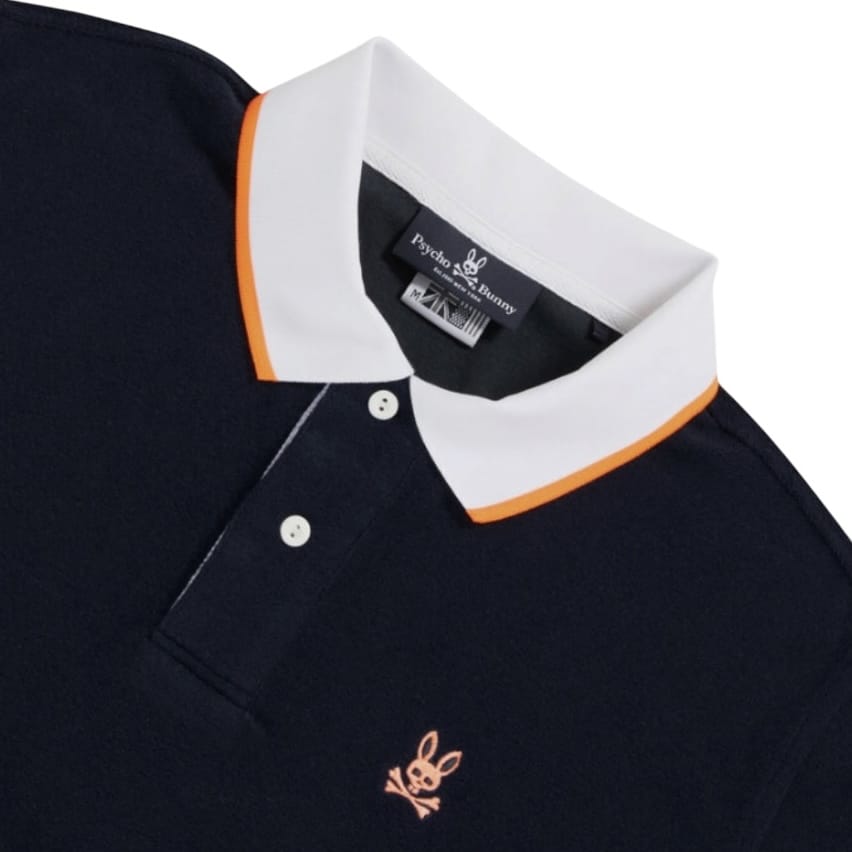 Psycho Bunny Greyson Terry Polo (Navy) B6K305S1CO