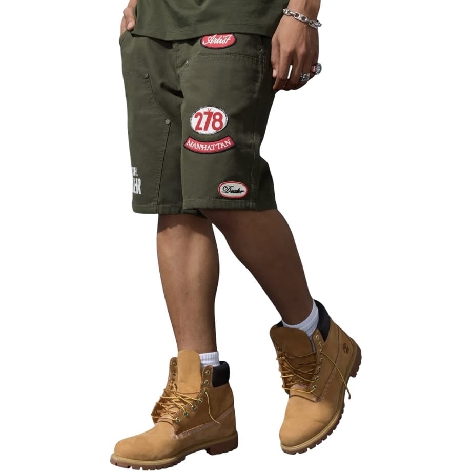 Jordan Craig The Retro Re-Up Shorts (Dark Green) 2058S