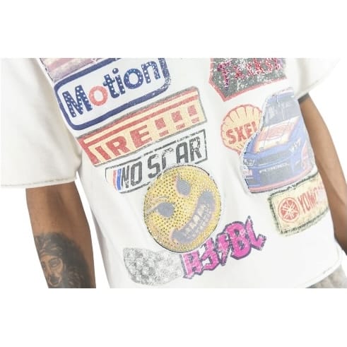 R3bel Denim Highspeed Tee (Eggshell) 610-31118
