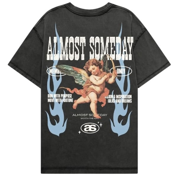 Almost Someday Members Tee (Black)