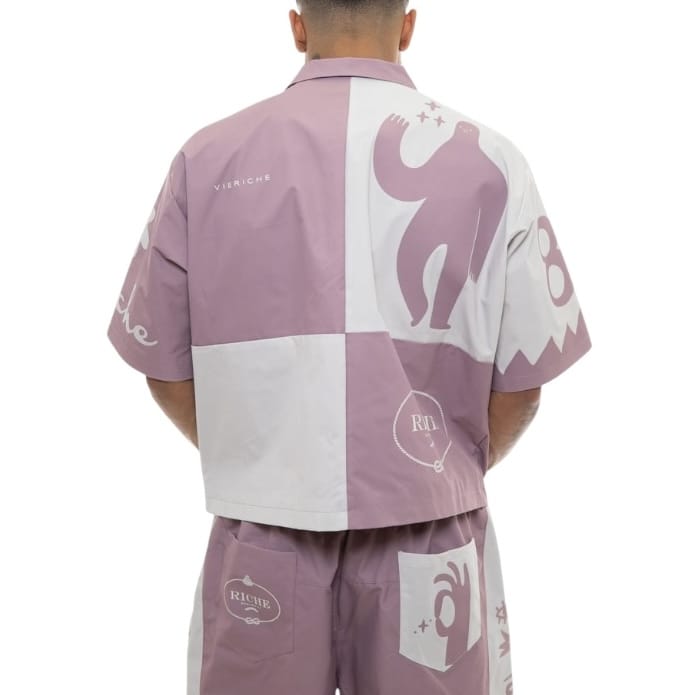 Vie Riche Tribal Short Set (Mauve) VR1515/VR1516-MAU