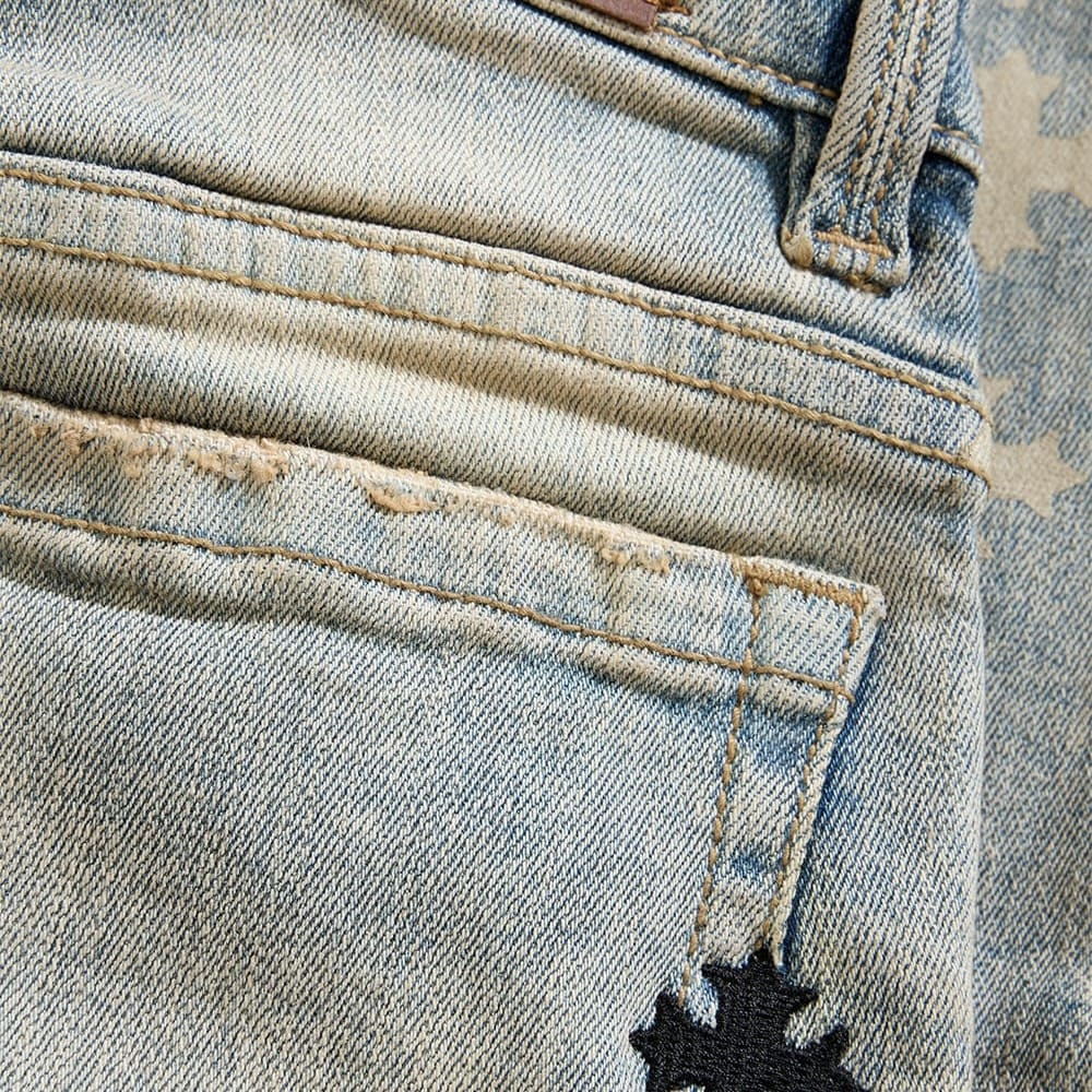 Boys Super Skinny Stacked Forbidden Fruit Denim (Iced Lager) JTFP2318B